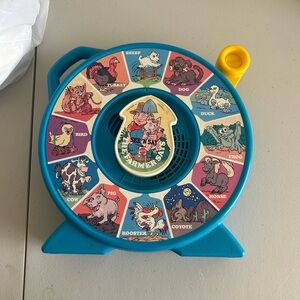 1989 vintage Mattel Blue See 'n Say Toy